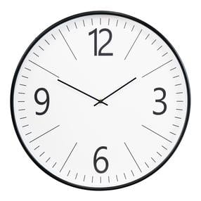 Часы Biel Vægur, белый цв./черный цв., 51 см x 51 см, 51 см