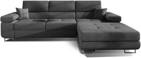 Kampinė sofa Armando Inari 96, pilka sp., dešininė, 205 x 280 cm x 90 cm