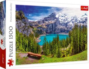 Dėlionė Trefl Oeschinen Lake Alps, 1500 vnt.