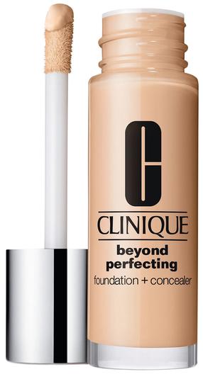 Skystas makiažo pagrindas Clinique Beyond Perfecting Foundation + Concealer, 04 cream whip, 30 ml