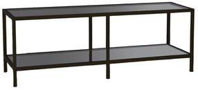 ТВ стол Kalune Design Basic, черный цв./темно-серый цв., 130 см x 40 см x 45 см