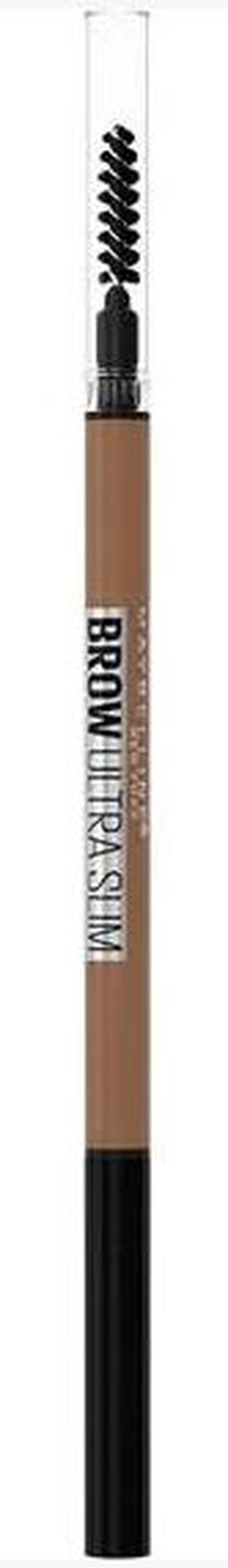 Карандаш для бровей Maybelline Brow Ultra Slim, 9 г, коричневый цв. 02 soft brown