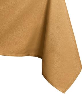 Staltiesė Restilo Empire Circle, aukso, 130 x 130 cm