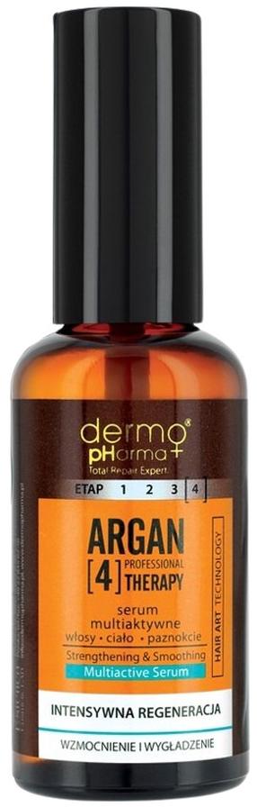 Plaukų serumas, plaukams ir kūnui Laboratorium DermaPharm Argan Professional 4 Therapy, 50 ml