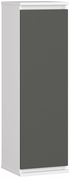 Pakabinama virtuvės spintelė Akord W30, balta/pilka, 30 cm x 30 cm x 99 cm