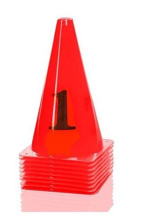 Konuss Gymstick Speed Cones 61075, 13.7 cm, 0.84 kg, 9 gab.