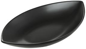 Šķīvis servēšanas Ambition Salsa, 21 cm x 11.5 cm x 4 cm, melna krās.