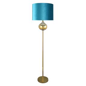 Stāvlampa Lotos 9, 100 W, E27, tirkīza krās.