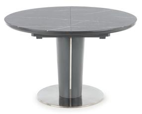 Stalas išskleidžiamas Ricardo, pilka sp., 160 cm x 120 cm x 76 cm