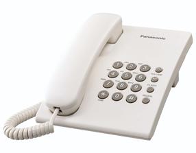 Stacionarus telefonas Panasonic KX-TS500PDW