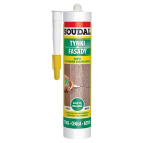 Силикон Soudal, 280 мл, белый цв.