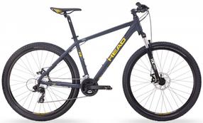 Jalgratas mägi- Head, 27.5 ", M raam, kollane v./grafiit v.