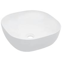 Vonios praustuvas VLX Wash Basin, keramika, 42.5 cm x 42.5 cm x 14.5 cm, balta sp.