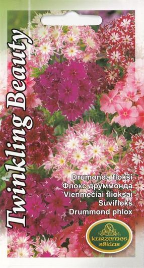 Sēklas Kurzemes sēklas flokši Twinkling Beauty, 3 g