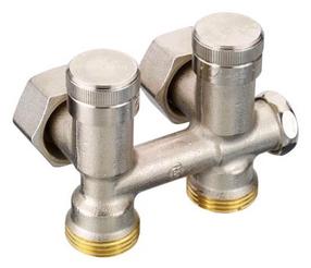 Ventiil Danfoss RLV-K 003L0282, nurk, universaalne, 1/2 tolli - väliskeere, 3/4 tolli - sisekeere