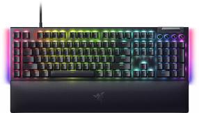 Vadu spēļu tastatūra Razer BlackWidow BlackWidow V4 Razer Yellow, Angļu (US), melna krās.