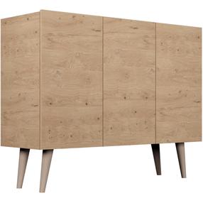 Spintelė Kocot Kids Toronto, ąžuolo sp., 120 cm x 39.5 cm x 95.5 cm