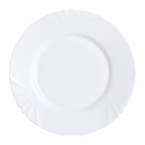 Šķīvju komplekts pusdienu Luminarc Cadix, Ø 25 cm, balta krās.