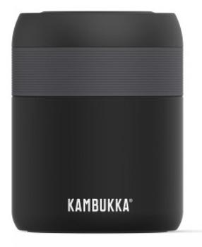 Термос для еды Kambukka Bora KAM11-06010, 0.6 л, черный цв.
