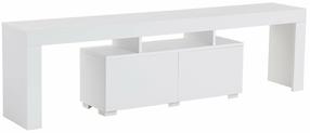 TV galds Nordure Enclave, balta krās., 31.3 cm x 180 cm x 50 cm