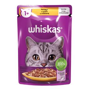 Mitrā kaķu barība Whiskas Chicken, vistas gaļa, 0.085 kg