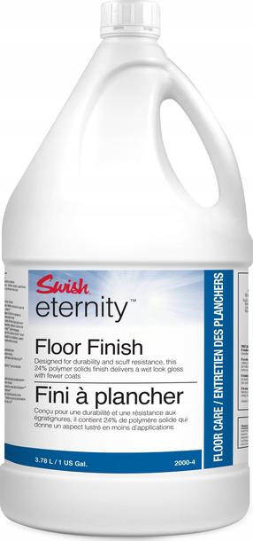 Grindų valymo skystis Swish Eternity, įvairių tipų grindims, 3.78 l