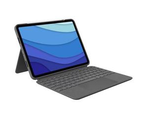 Клавиатура для планшета Logitech Combo Touch for iPad Pro 11-inch, DE, серый цв.