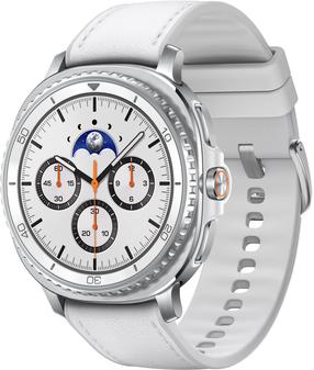 Viedais pulkstenis Samsung Galaxy Watch 8 Classic BT 46mm, balta krās.