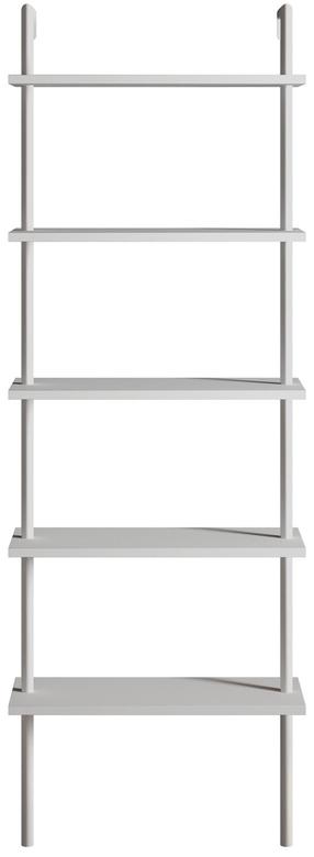 Grīdas plaukts Kalune Design Paula 541HDL1305, balta krās., 174 cm x 60 cm x 22 cm