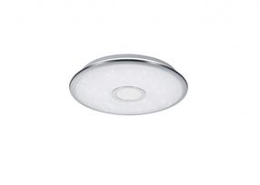 Šviestuvas lubų Trio Osaka 678713006, LED, 3000 °K, 1 x 30 W, balta sp. / chromo sp., 42 x 42 cm