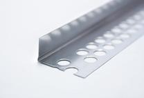 Glaistymo kampas Briko pusinis, aliuminis, 3000 mm x 23 mm x 12.5 mm
