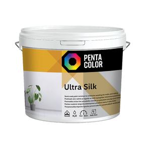 Дисперсионная краска Pentacolor Ultra Silk, белый цв., 5 л