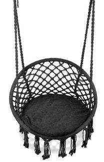 Pakabinamas krėslas RoGer Swing & Hanging Chair, pilka sp.