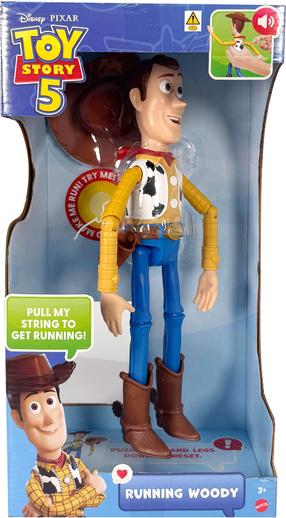 Žaislinė figūrėlė Mattel Toy Story Running Woody, 31 cm, įvairių spalvų