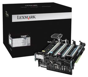 Toonerikassett Lexmark 700P, sinine v./must v./kollane v.