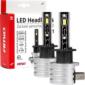Автомобильная лампочка AMiO H-Mini 03329, led, черный цв., 18 В