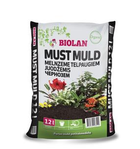 Must muld toalilledele Biolan, 12 l