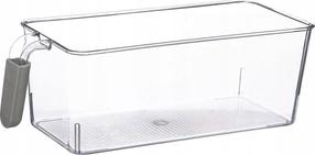 Konteiners pārtikai, ledusskapim 5five Simply Smart, 30 cm x 12 cm, caurspīdīga krās.