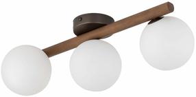 Valgusti lagi TK Lighting Estera 10269, G9, 3 x 6 W, valge v. / pähklipuu v., 12 x 12 cm