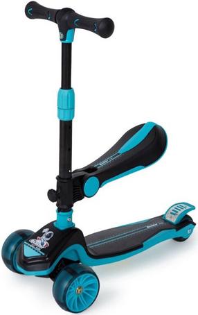 Laste tõukeratas Beaster Scooter BS603, sinine v./must v.
