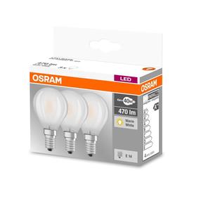 Spuldze Osram LED, P40, 2700 °K, E14, 4 W, 470 lm