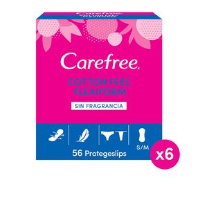 Higieniniai įklotai Carefree Flexiform, Normal, 56 vnt.