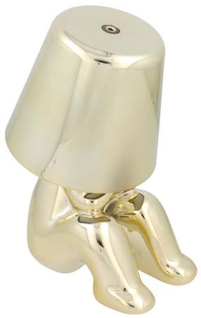 Galda stāvlampas OEM Gold Man Art Deco, LED, zelta krās./zelta krās.