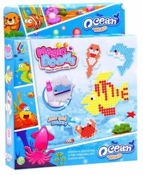 Ūdens pērlīšu komplekts Magic Beads Ocean World, daudzkrāsaina