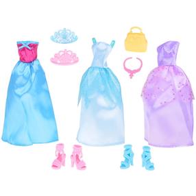 Комплект одежды для куклы Anlily Princess Dress, многоцветный
