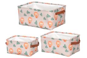 Grozu komplekts, paredzēts uzglabāšanai 4Living Lenny 653803, bēša krās., 36 x 27