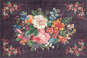 Paklājs iekštelpu Conceptum Hypnose Soul Chenille AL 322, violeta krās./daudzkrāsaina, 310 cm x 210 cm