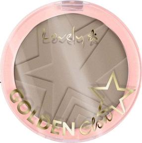 Bronzējošais pūderis Lovely Golden Glow New Edition, 03 cool brown, 15 g