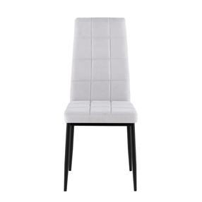 Стул для столовой Domoletti Soraya 53000012045, мимолетный серый цв., 47 см x 41 см x 97 см