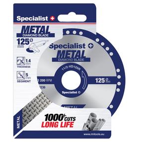 Teemantketas, 125 mm x 22.23 mm x 1.4 mm